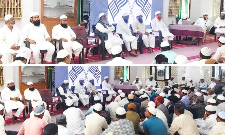 ،دیور کنڈہ میں جمعیتہ العلماء کی جانب سے یس آئی آر شعور بیداری پروگرام کا انعقاد۔
