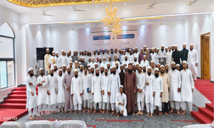 A two-day workshop titled Legal Studies and Journalism was held at Al-Maahid Al-Aali Al-Islami Hyderabad