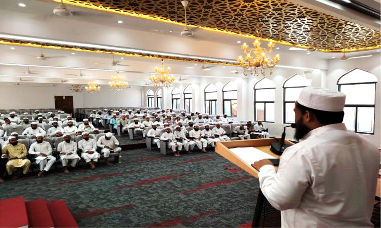 A two-day workshop titled Legal Studies and Journalism was held at Al-Maahid Al-Aali Al-Islami Hyderabad
