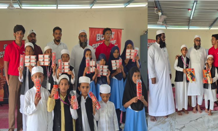 مدرسہ عربیہ تجوید القرآن اور اسٹین لی انٹرنیشنل اسکول کے طلباء میں تفریحی و تعلیمی سرگرمیوں کا انعقاد