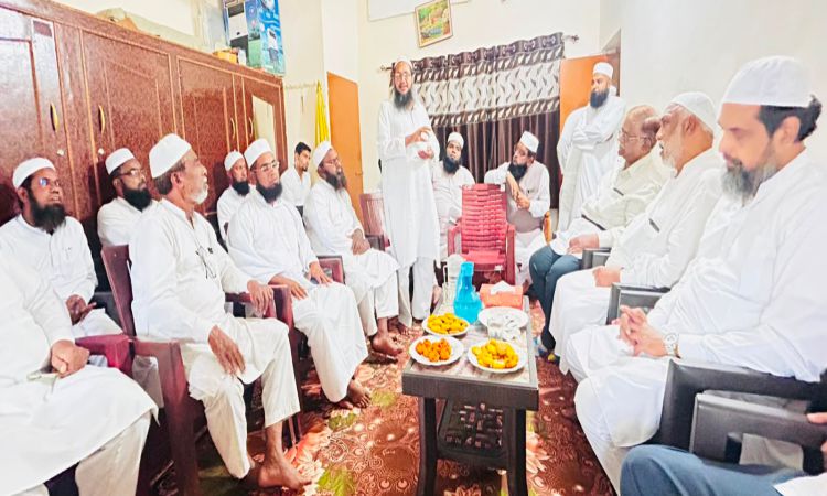 ،،جمعیۃ علماء ضلع نظام آباد کی مجلسِ منتظمہ کے اجلاس کا کامیاب انعقاد، ریاستی جنرل سکریٹری حافظ پیر خلیق احمد صابر کی خصوصی شرکت، اہم ملی و سماجی امور پر غور و خوض،،۔