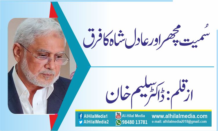 سُمیت مچھر اور عادل شاہ کا فرق